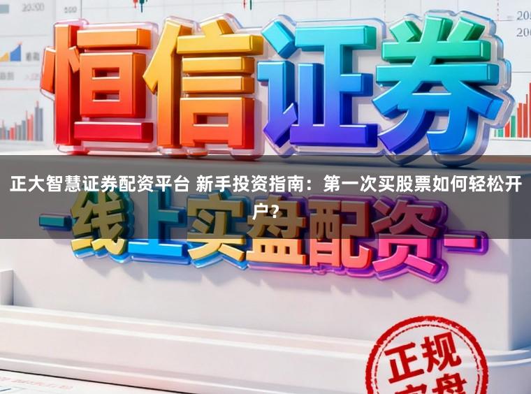 正大智慧证券配资平台 新手投资指南：第一次买股票如何轻松开户？