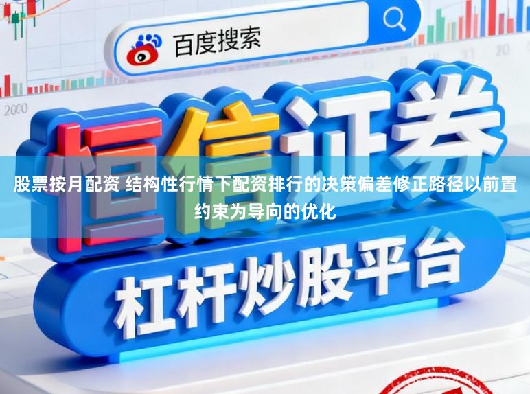股票按月配资 结构性行情下配资排行的决策偏差修正路径以前置约束为导向的优化