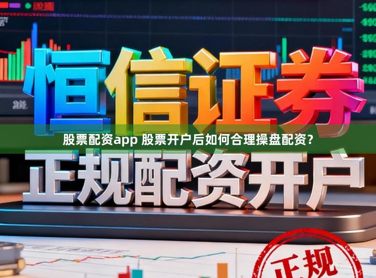 股票配资app 股票开户后如何合理操盘配资？